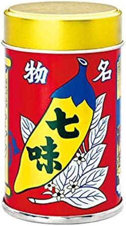 八幡屋礒五郎 七味唐辛子 缶 14g