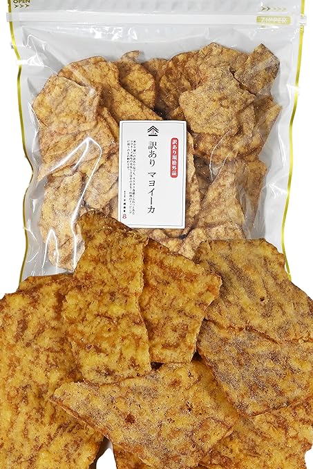 イカフライ (イカ天 いかせんべい) マヨネーズ 風味 【 業務用 訳あり 大量お菓子 】わけあり スナック菓子 (おつまみ おやつ に) 千成商会 [ つまみ蔵 ] いかの姿フライ マヨイーカ 折れ 500g